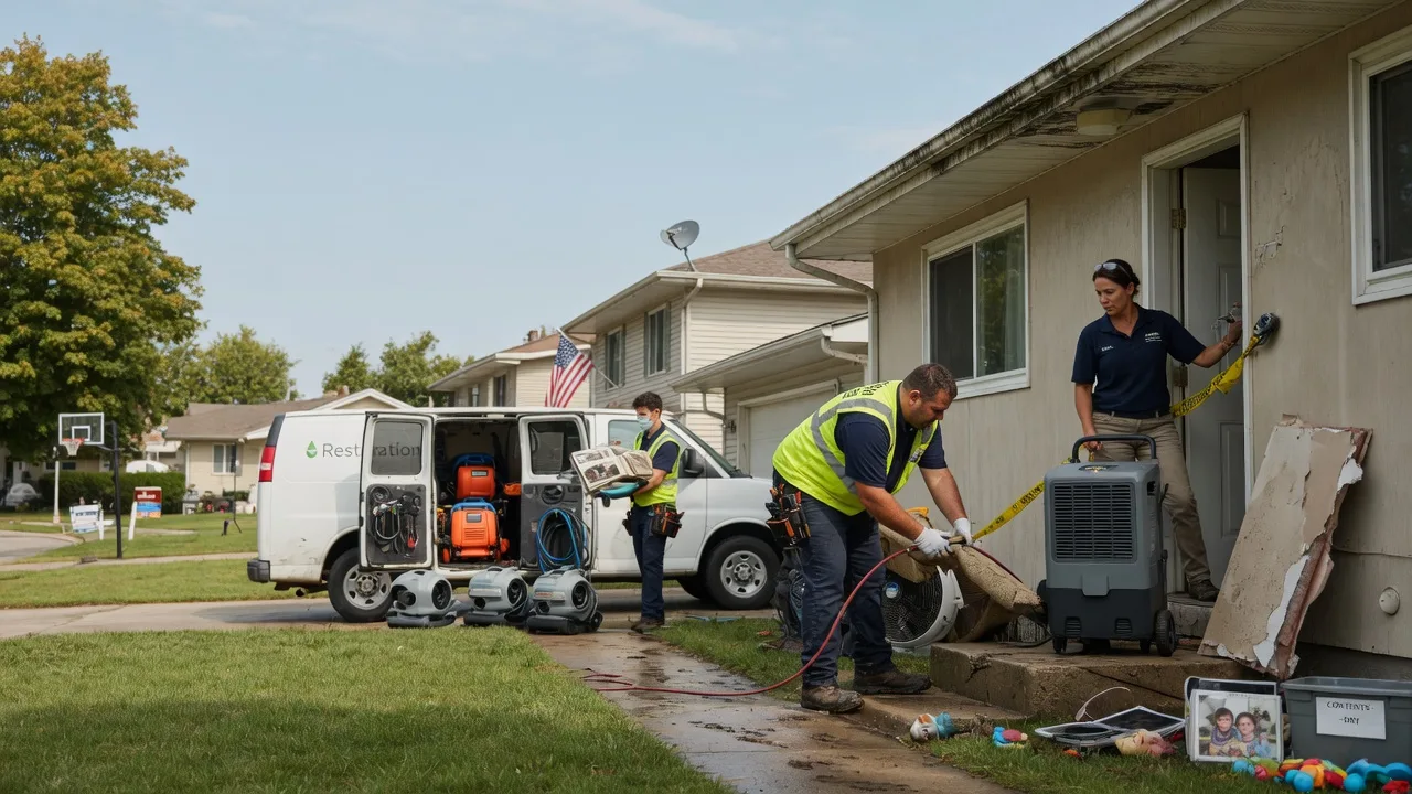 Water Damage Restoration in Christiansburg, VA near me